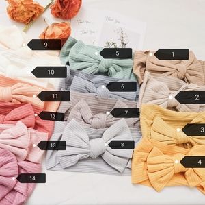 Baby Knit Soft Bow Knot Headband